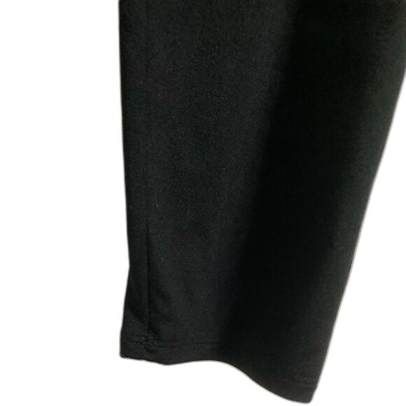 CLIMATE RIGHT by Cuddl Duds Black leggings Stretch Waist Womens Medium - Picture 3 of 7